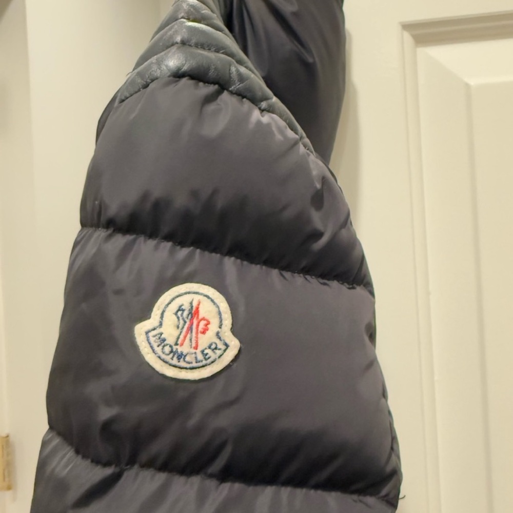 Moncler Talev Giubbotto Padded Jacket Black Quilted Goose Down puffer coat - Picture 2 of 7